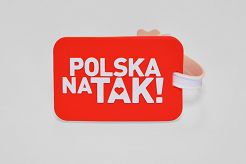 Zawieszka do walizki "Polska na TAK"