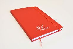 Notes czerwony "M jak miłość"