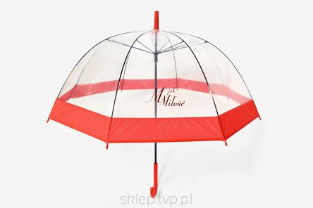 Parasol przezroczysty 
