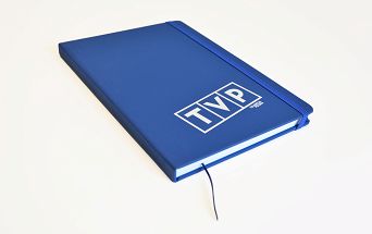 Notes niebieski TVP